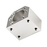 CNCYEAH DSG16H Nut Housing Seat Ball Screw Mount Bracket Holder 28mm Dia for SFU1605 CNC Machine Parts, Silver (S38013G7JS115ZF39OG95Y)