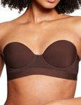 Pepper Strapless Bras | MVP Multiway Strapless, Underwire Bra, Comfy Bra with Convertible Straps (30A-40B), Espresso