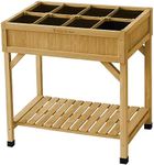 VegTrug 8 Pocket Herb Planter Natur