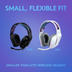 Logitech G335 Wired Gaming Headset – Black