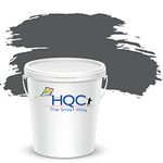 HQC Weather Shield Smooth Masonry Paint | 5L in 30+ Colours | Storm Proof, Scrub Resistance | Weatherproof Technology Designed with Acrylic Resin for Ultimate Protection Classic Grey