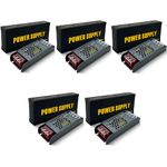 Dreamlux 12VOLT 10AMP 120WATT Switching Power Supply Universal Regulated Transformer, BIS Approved | LED Strip,CCTV cameras,audio amplifier,Indoor use | AC 110V-220V to DC 12V 10A, Pack-05pc