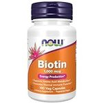 NOW Supplements, Biotin 1,000 mcg, 