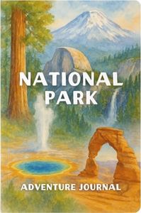 National Park Adventure Journal and Passport Book with Park Stickers for Tracking Visits - Nature Gift