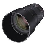 Samyang 135mm f2.0-22 Telephoto-Prime Lens, Black, Micro Four Thirds Mount, Manual Focus, Digital Image Stabilization, 9 Diaphragm Blades, 1 Year Warranty