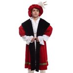 GRACEART Medieval Adult men's King Henry VIII Deluxe Costume Fancy Dress