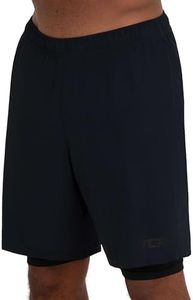 TCA Ultra Short Running Homme - Noir (Poche Arrière Zippée), M
