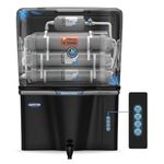 Addyz Automatic Water Purifier | With Copper & Silver Impregnated Carbon | 12L Capacity | 7-Stage Filtration | RO+UV+UF | Adjustable TDS Control System | Suitable for Multiple Water Sources