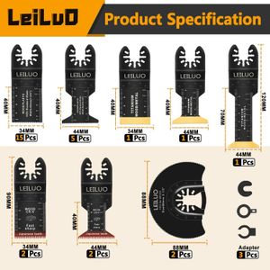LEILUO 29-Piece Titanium Multitool Blades Set – Universal Fit