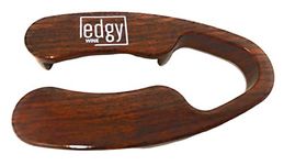 Edgy Wine Premium Wine Foil Cutter with Stunning Foil Engraved Gift Box. Perfect Wine Bottle Opening Accessory for Wine Lovers. Exquisite Wood Grain.