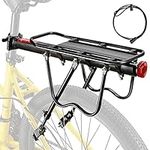 XIWUEI Bike Rear Rack - 110LBS Load