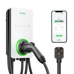 Autel Home Smart Electric Vehicle (EV) Charger up to 40Amp, 240V, Indoor/Outdoor Car Charging Station with Level 2, Wi-Fi and Bluetooth Enabled EVSE, 25-Foot Cable(White)