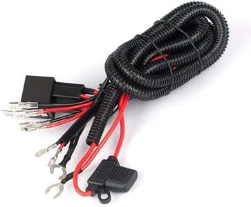 Somaer 12V Horn Wiring Harness Relay Kit for Car Truck Grille Mount Blast Tone Horns(Horn Not Included)