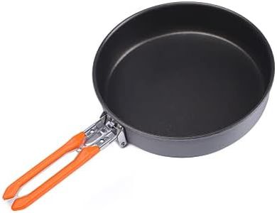 Fire-Maple 7.6 Inch Camping Frying Pan w/Nonstick Coating | Durable Lightweight Camp Cookware for Cooking Egg Steak | Outdoor Kitchen Equipment Gear | Portable Backpacking Skillet