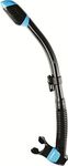 Cressi Supernova Dry, Adult Diving Dry Snorkel - Cressi: Quality Since 1946, Black/Blue, One Size (ES259520)