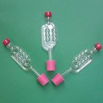 Pack of 3 Bubbler Airlocks with Bungs for use with Demi-Johns