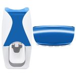 WAYCOM® Dust-proof Toothpaste Dispenser Toothpaste Squeezer Kit (Blue)