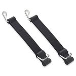 MWEDP 2-Pack Lawn Tractor Bagger Attachment Chute Strap, Black, Fits MTD Troy-Bilt Cub Cadet, Replaces 923-0383, 723-0383