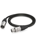 Behringer Microphone Cable - XLR Male to XLR Female - 1.5 m / 5 ft - Gold Performance - GMC-150