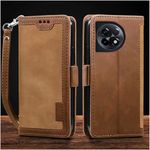 Excelsior Premium PU Leather Wallet flip case Cover with | Card and Cash Slot | 360 Full Body Protection for Oneplus 11R (Coffee)