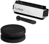 Fluance Vinyl Record Accessory Kit with Record and Stylus Anti-Static Carbon Fiber Brushes and Record Weight (VB52RW03)