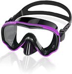 EverSport Swim Goggles Adult with Nose Cover for Women Men No Leak, Clear Wide View Diving Scuba Mask Open Water Pool Swimming Goggles Silicone Shower Goggles Youth Snorkel Junior Nose Goggles