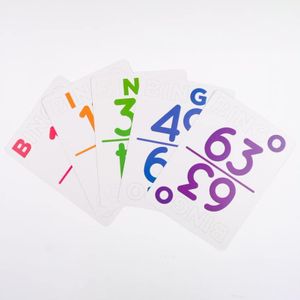 Regal Bingo Jumbo Bingo Calling Cards Deck Reusable - Bingo Games for Family - 75 Playing Cards (B1 - O75)