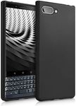 kwmobile Case Compatible with BlackBerry KEYtwo LE (Key2 LE) Case - Soft Slim Protective TPU Silicone Cover - Black Matte