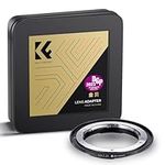 K&F Concept Nik F to EF Adapter, Manual Lens Mount Adapter for Nikon F AI/AI-S Lens and Canon EOS EF/EF-S Cameras