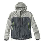 Orvis Men's Ultralight Wading Jacket, Alloy/Ash, Medium