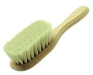 Hydréa London FSC® Certified Beechwood Wooden Baby Brush with Soft Goats Hair Bristles