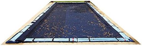 Blue Wave BWC562 18-ft x 36-ft Rectangular Leaf Net In Ground Pool Cover, Black