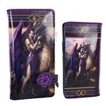 Nemesis Now Dragon Sanctuary James Ryman Embossed Purse 18.5cm Purple, PU, One Size