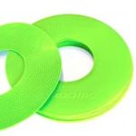 QUICKPLAY PRO Quick-Pick Flat Markers The Original Flat Field Cone! Easy Carry Spot Markers (Set of 10) (Yellow)
