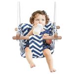 HYGRAD Outdoor Baby Swing Seat Infant Childs Garden Swing Chair Seat Secure Climbing Activities Fun Outdoor Kids Play Equipment (Baby Swing Seat)
