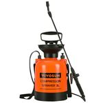 VIVOSUN 0.8-Gallon Pump Pressure Sprayer, Pressurized Lawn & Garden Water Spray Bottle with Adjustable Shoulder Strap, Pressure Relief Valve, for Spraying Plants, Garden Watering and Household Cleaning