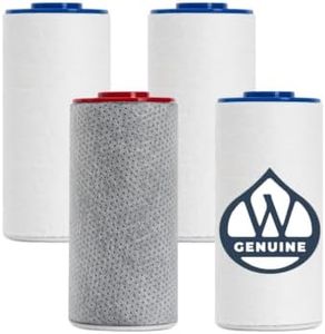 Weddell Duo Shower Filter Replacement Cartridges Full Set + Extra Filters - NSF Certified Shower Filter, Removes Chlorine, PFAS, & Particulates, Clinically Tested For Healthier Skin & Hair (3+1)