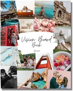 Lamare Vision Board Book -1000+ Images, Vision Board Supplies for Women