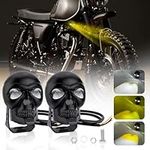 1797 Skull Motorcycle LED Fog Light