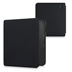 kwmobile Case Compatible with Kobo Libra 2 - Case Neoprene Fip Cover with Magnetic Closure - Black