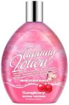 Sunglowy Tanning Lotion For Indoor Tanning Beds And Outdoor Sun With Tattoo Protecting Formula, Tanning Bed Lotion with Bronzer, DHA-Free, 13.5 Fl.Oz