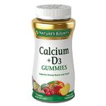 Nature's Bounty Calcium, 70 Gummies, Fruit Flavored Gummy Vitamin Supplements for Adults