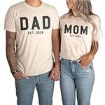 Varsity Mom And Dad Est Shirts, New