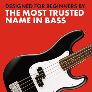 Squier Precision Bass Guitar Pack – Electric Bass with Accessories
