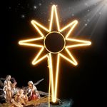 Enhon 24 Inch Large Star of Bethleh