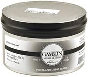 Gamblin Portland Litho Black, Artist-grade Lithography color, 1lb can (L3001)