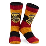 Harry Potter Slipper Socks, Women Knitted Fluffy Socks, Xmas Stocking Fillers (Multi)