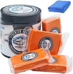 Aimiffy Car Clay Bar 4 Pack × 100g - Clay Bar Kits for Cars Premium Grade Clay Bar Cleaner Washing Supplies with Washing and Adsorption Capacity for Cleaning Cars, RV, Bus and Boats
