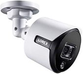 Lorex Indoor/Outdoor 4K Analog Security Camera, Add-On Bullet Camera for Wired Surveillance System, Active Deterrence and Color Night Vision, 1 Bullet Camera