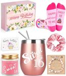 Sweet 16 Gifts For Girls, Best Sweet 16 Sixteen 16th Birthday Gifts for Girls, 16 Year Old Girl Birthday Gift Ideas For Teens Daughter, Niece, Granddaughter, Sister Her, Bestie, Girlfriend Unique